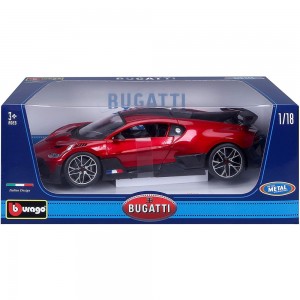 BBURAGO 1:18 PLUS BUGATTI DIVO RED (18/11045R)