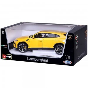 BBURAGO 1:18 PLUS LAMBORGHINI URUS YELLOW (18/11042 ΥΕLLΟW)