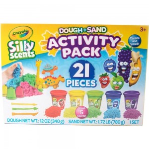 CRAYOLA - SILLY SCENTS DOUGH & SAND ΣΕΤ (2339)