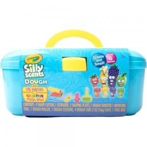 CRAYOLA - SILLY SCENTS DOUGH CREATIVE TOOL BOX (2231)