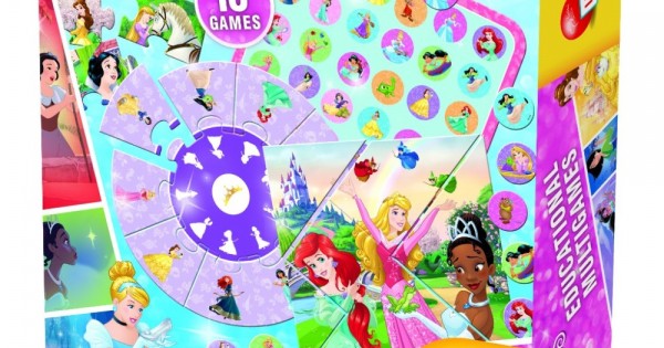 DISNEY PRINCESS - EDUCATIONAL MULTIGAMES (58860)