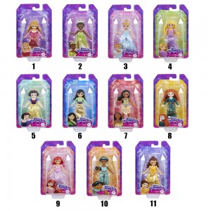 DISNEY PRINCESS - MINI ΚΟΥΚΛΕΣ 11 ΣΧΕΔΙΑ (HLW69)