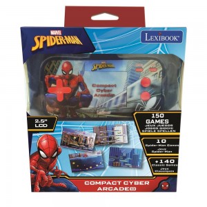 LEXIBOOK - MARVEL SPIDERMAN ΚΟΝΣΟΛΑ CYBER ARCADE (JL2367SP)