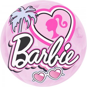 LIGHT UP BALL - 10 CM. BARBIE ΔΙΑΦΟΡΑ ΣΧΕΔΙΑ (52203)