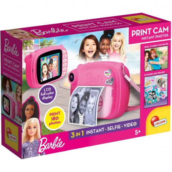 LISCIANI - BARBIE PRINT CAM INSTANT PHOTOS (97050)