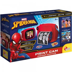 LISCIANI - MARVEL SPIDERMAN PRINT CAM INSTANT PHOTOS (104024)