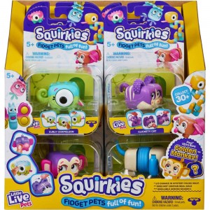 LITTLE LIVE PETS - SQUIRKIES FIDGET PET ΔΙΑΦΟΡΑ ΣΧΕΔΙΑ (LPQ00000)