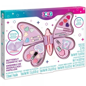 MAKE IT REAL - 3C4G BUTTERFLY COSMETIC SET (10058)