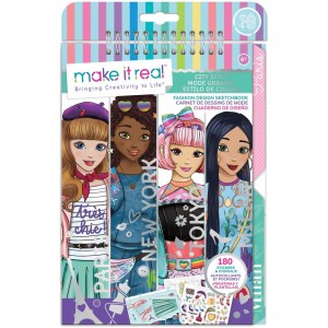 MAKE IT REAL - FASHION DESIGN SKETCHBOOK CITY STYLE (3207)