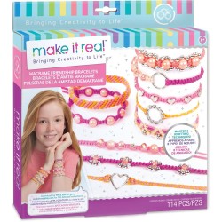 MAKE IT REAL - JEWELRY MACRAME FRIENDSHIP BRACELETS (1318)