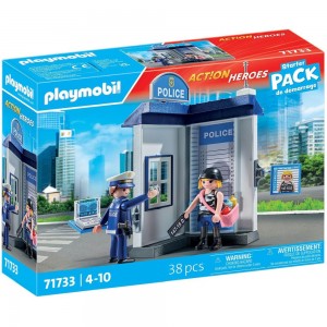 PLAYMOBIL ACTION HEROES STARTER PACK ΔΩΜΑΤΙΟ ΕΞΑΚΡΙΒΩΣΗΣ ΣΤΟΙΧΕΙΩΝ ΣΥΛΛΗΦΘΕΝΤΩΝ (71733)