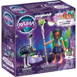 PLAYMOBIL AYUMA MOON FAIRY ΜΕ ΜΑΓΙΚΟ ΖΩΑΚΙ (71033)